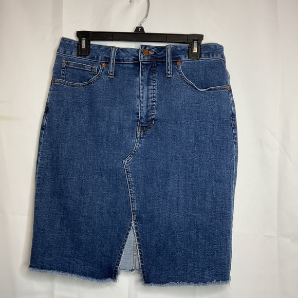 Madewell womens denim skirt waist 30 - Picture 2 of 8